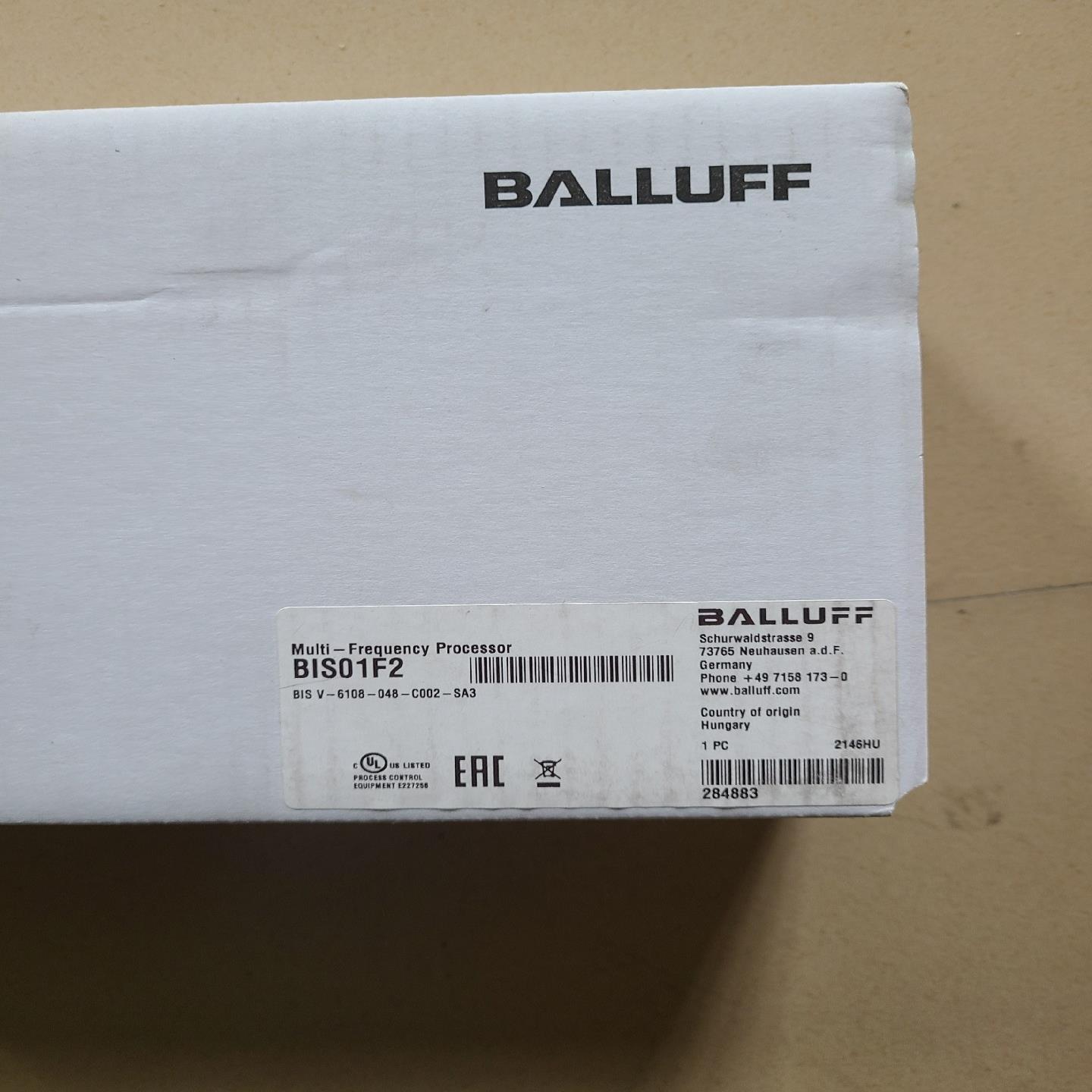 BALLUFF巴鲁夫BIS01F2 BIS V-6108-0