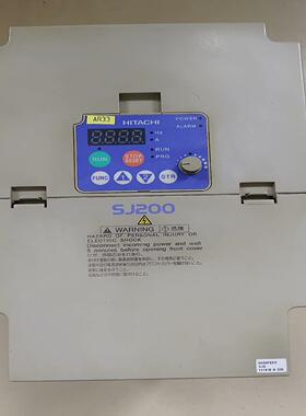 日立变频器成色如图 功能完好 SJ200-055HFEF2.