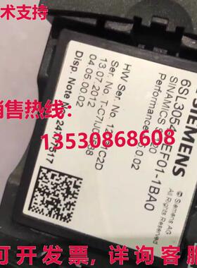原装供应6SL3054-0EF01-1BA0