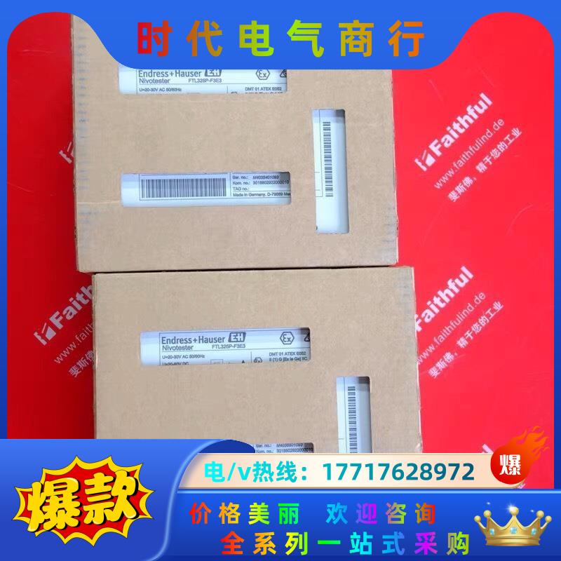 E+H FTL325P-F3E3 恩德斯豪斯全新音叉式物位变议价