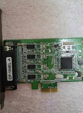 摩莎MOXA串口卡，CP-104EL-A成色好，原装，