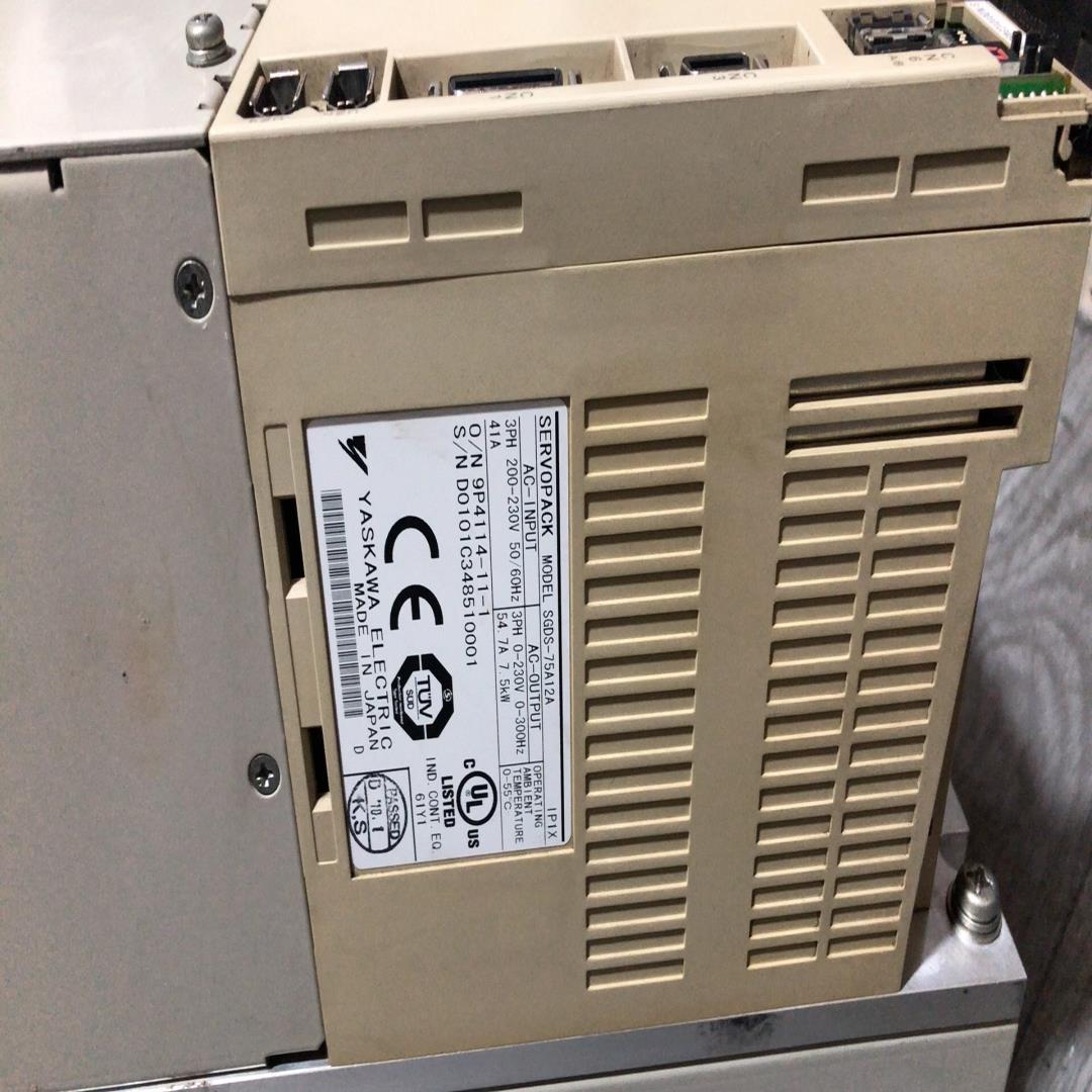安川驱动器SGDS-75A12A，成色新，有