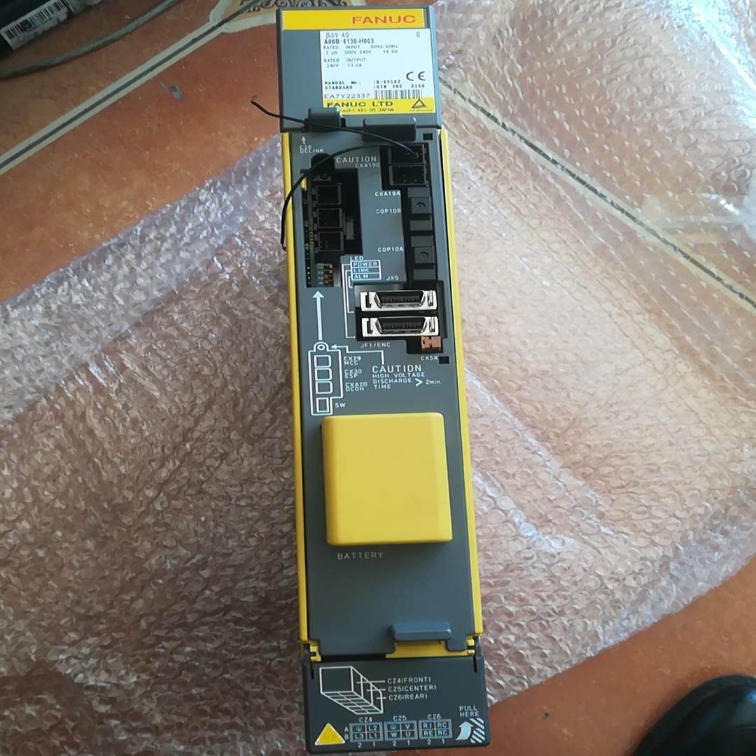 （设备配件）-很-6130功能成色FANUCh003新完好驱动器a06b