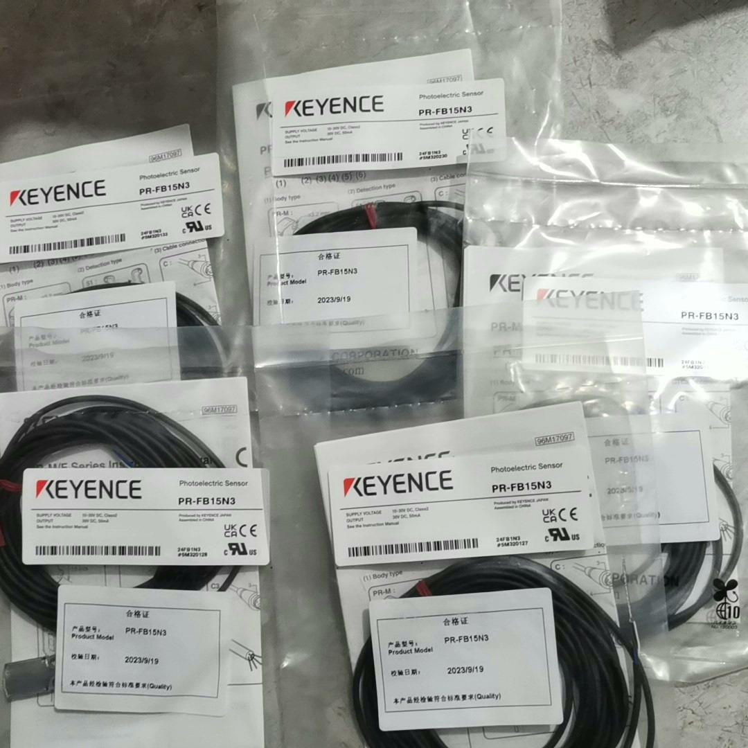 全新原装正品基恩士PR-FB15N3超小型光电传感器。全新原