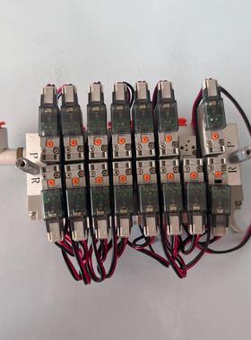 拆机现货 SMC 电磁阀组 SY114-5MOZ 议价出