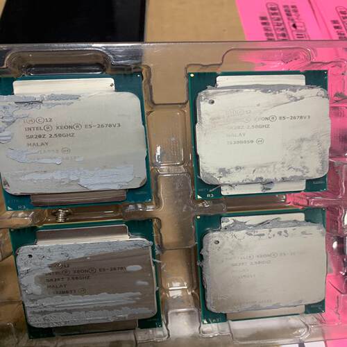 {莱茵电子商行}至强E5 2678v3 cpu