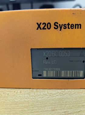 奥地利贝加莱 数字量输出模块 X20BC0053 全网议价