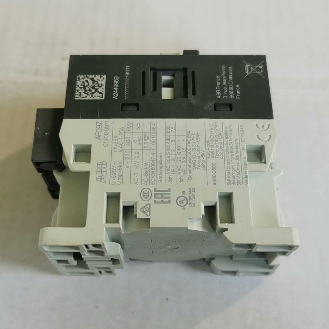 {雅致机械商行}ABB接触器AF09Z-30-01-21*24-60V AC