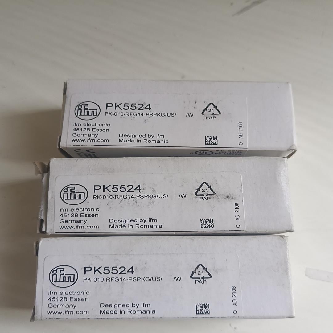 易福门IFM压力开关PK5524  PK5523全新未拆封正