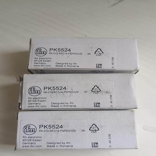 易福门IFM压力开关PK5524  PK5523全新未拆封正