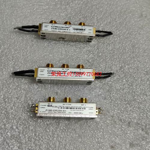 【荣强工控】ZX80-DR230-S+ DC-3GHz 射频开关 实物图