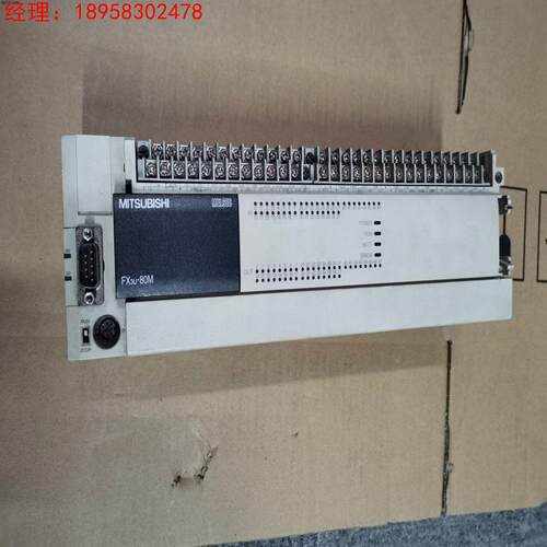 询价三菱PLC模块FX3U-80MT/ES-A现货FX3U-80MT/ES-A拆机，包好用