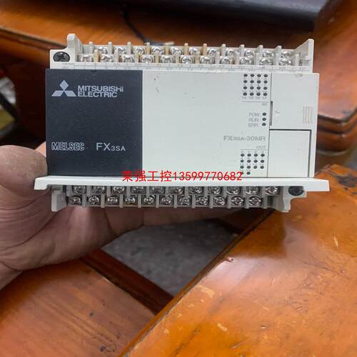 【荣强工控】三菱PLC-FX3SA-30MR-CM 拆机件 成色如图 少
