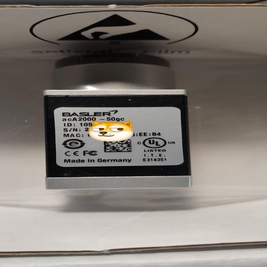 巴斯勒aca2000-50gc工业相机，只剩，抓紧手速！