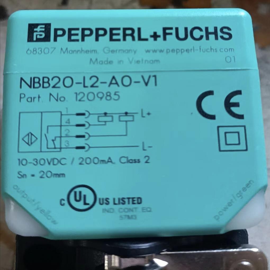 倍加福接近开关NBB20-L2-AO-V1全新正品