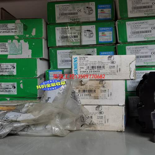 【荣强工控】西门子接触器3TB4322-0XF0库存3个