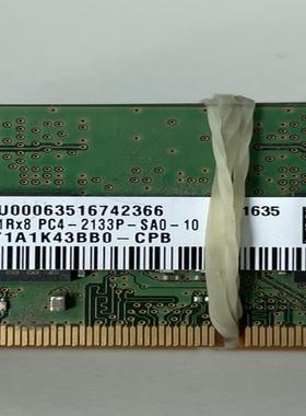 笔记本内存条三星 SK MT 8G 2RX8 D4 2133