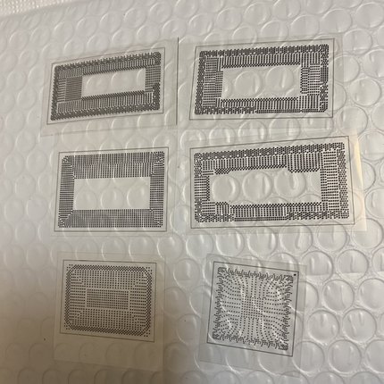 笔记本主板焊盘绿油网补漆 CPU显卡南桥234567891011-14代都有