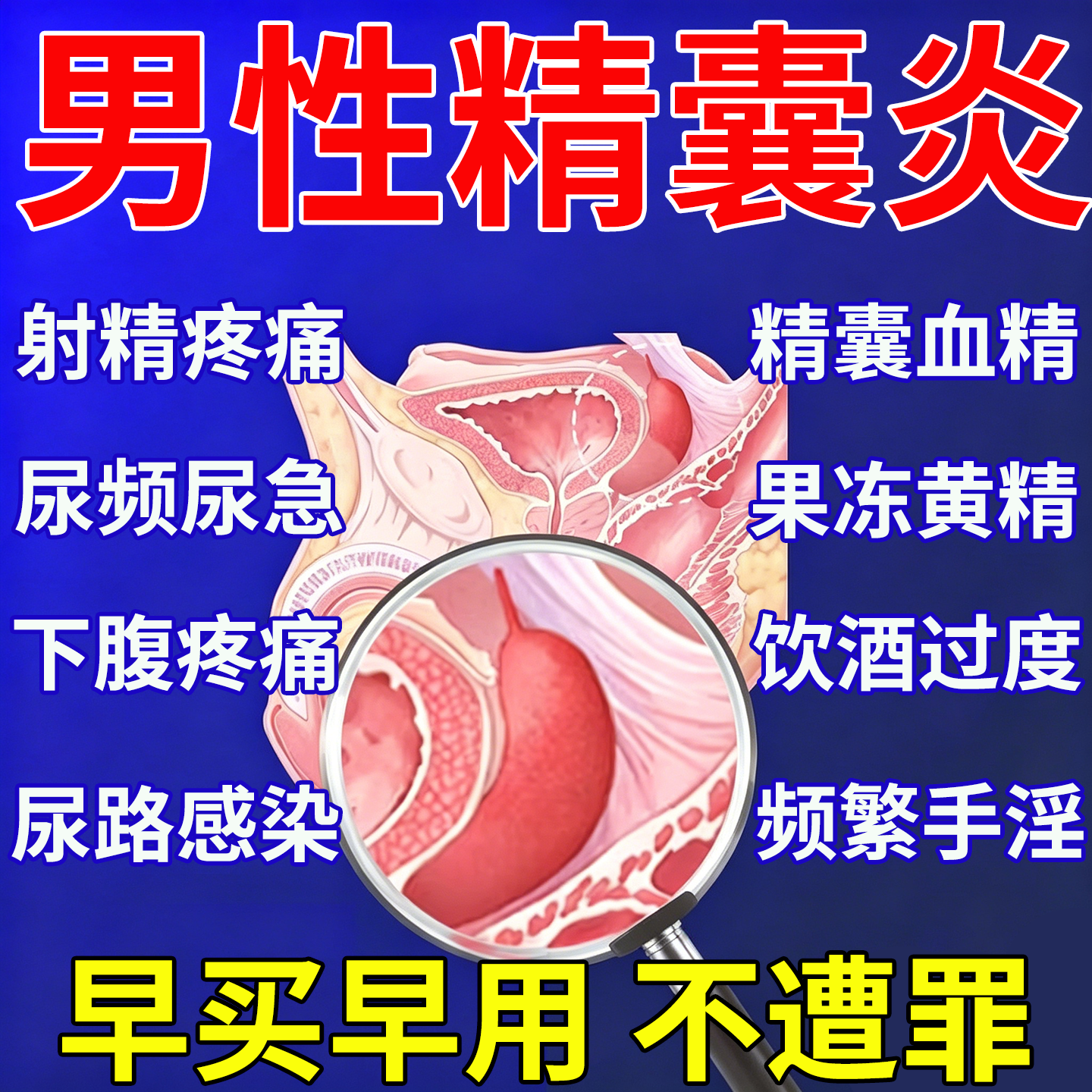 精囊炎特不液化效血精症睾丸炎精子液发黄果冻状非口服藤石制薬DZ