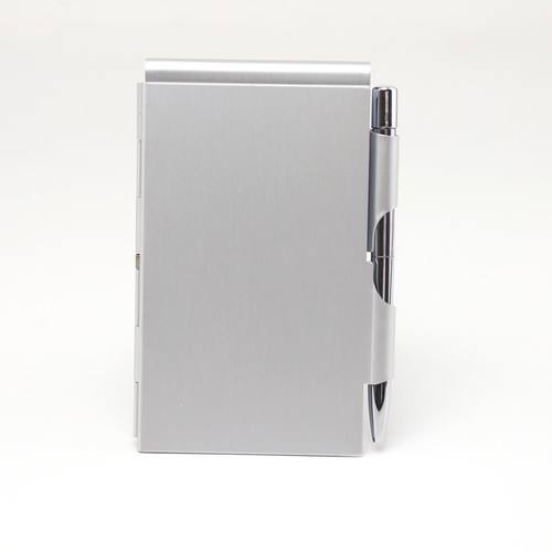 便携带笔小号笔记本子随身铝合金记事本口袋本空白小巧迷你正品