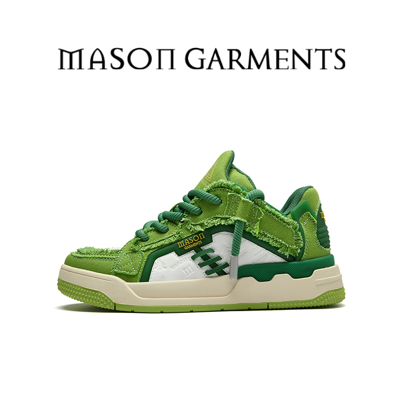 MASONGARMENTS复古面包鞋板鞋男