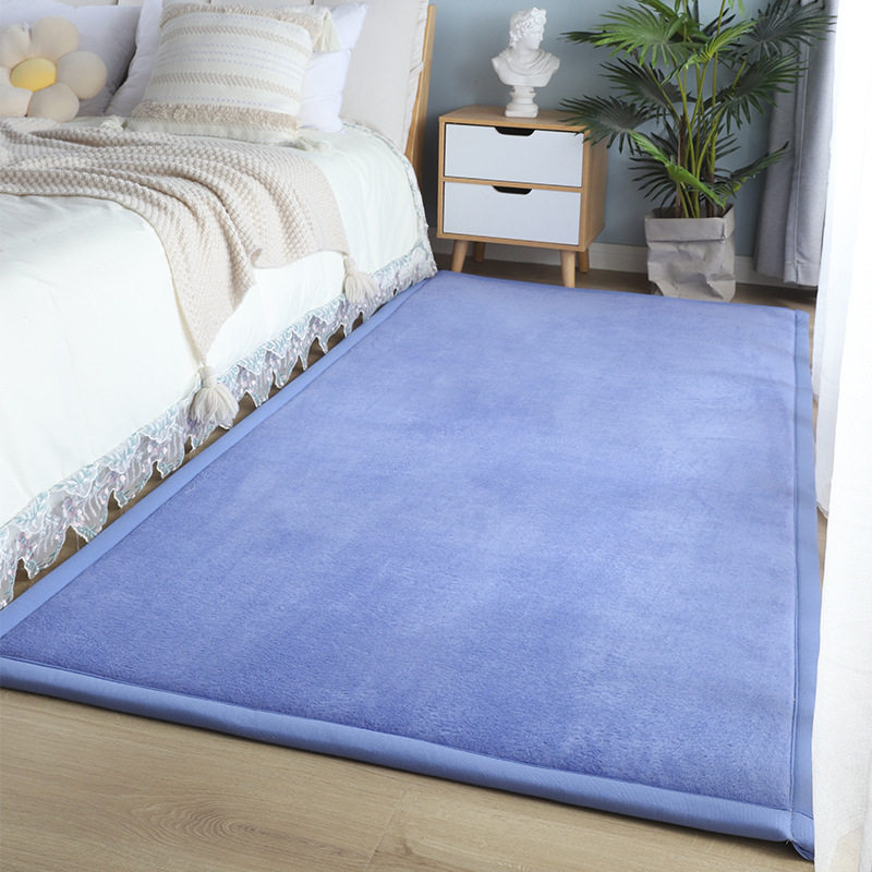 珊瑚绒加厚床边毯现代简约卧室客厅茶几沙发满铺床边飘窗长地毯,居家布艺,桌布,淘宝优惠券,粉丝福利购,淘宝优惠卷