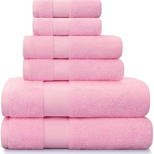 set towel 3pcs套 毛巾吸水浴巾柔软方巾精梳三件6件套 新款