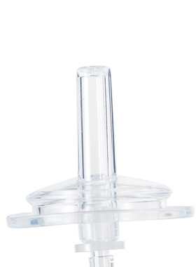 宽口径奶瓶吸管组配件收纳盒包装吸管带重力球配件73615