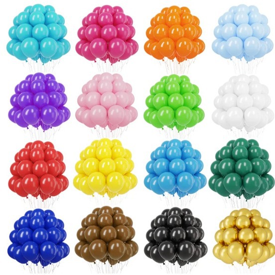 10寸22克加厚哑光气球婚礼派对