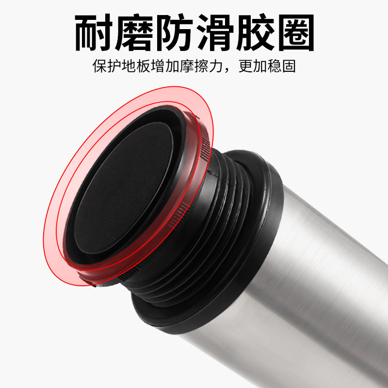 拉丝不锈钢可调柜脚圆形调节家具沙发腿浴室橱柜餐桌腿支撑脚