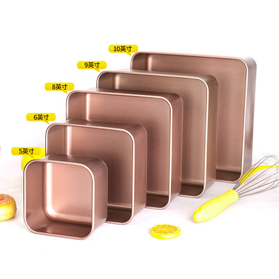 古早味蛋糕模具烤盘加高加深6寸