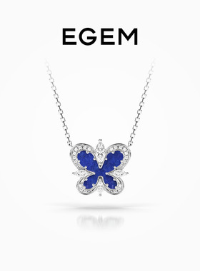 高银版项链女EGEM意境S925纯银
