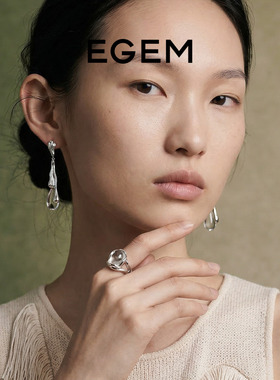 新中式天然白水晶戒指