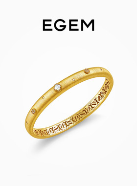 高银版手镯女EGEM意境S925纯银