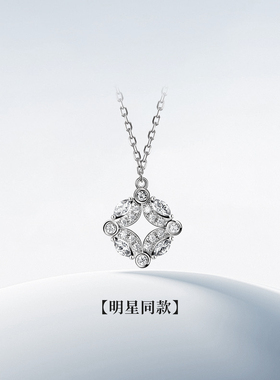 聚财项链女EGEM意境S925纯银