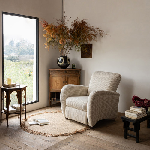 支吾羚羊椅电动功能单人沙发布艺休闲 单椅零靠墙可躺可睡懒人沙