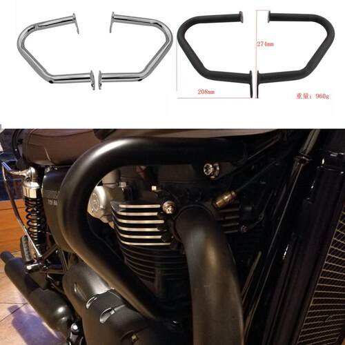 适用凯旋Bobber T100 Street Twin Bonneville 保险杆发动机护杠