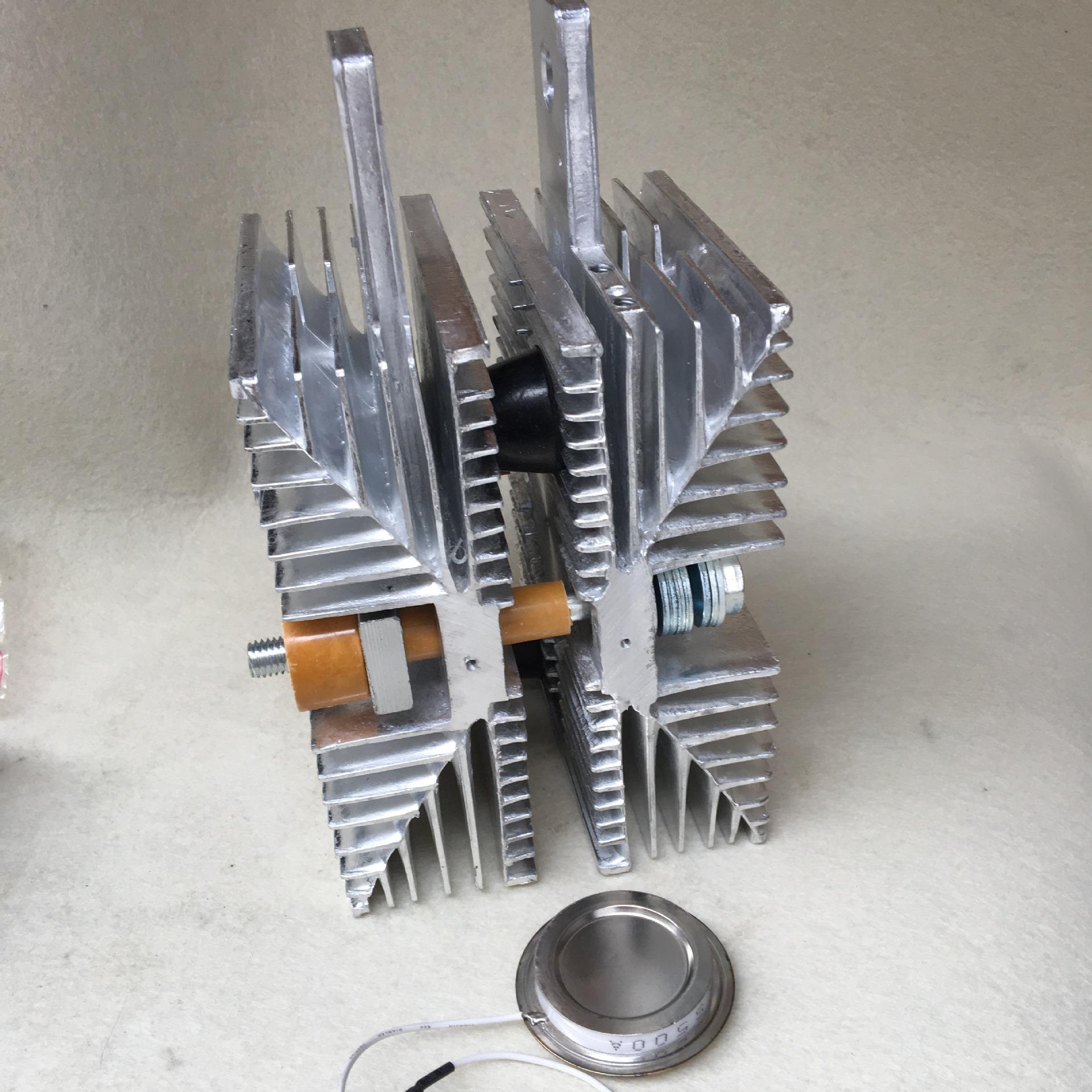 可控硅晶闸管风冷散热器SF-13/14/15 平板风冷缺铝散热器块座