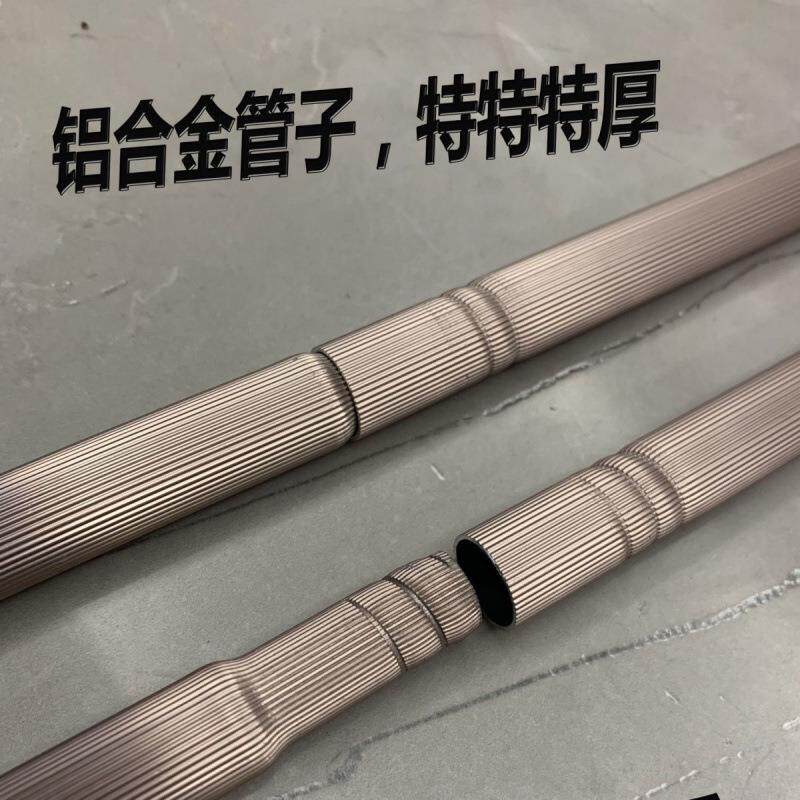 M全铝合金蚊帐支架杆子家用落地式坚固耐用不锈钢支架金属三通L