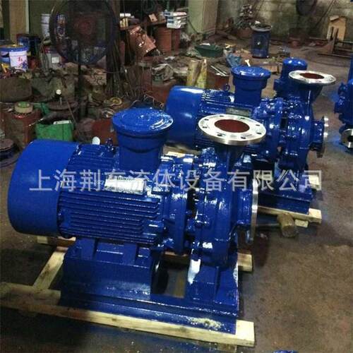 供应变频管道离心泵 IRG/ISW50-125铸铁卧式循环泵 不锈钢管道泵