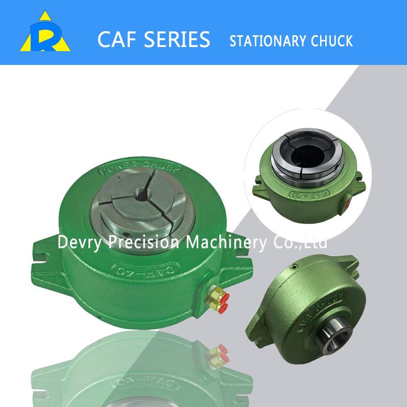 CAF-25台湾朝铨液压卡盘立式立式中空气动卡盘钻床夹头台钻卡盘