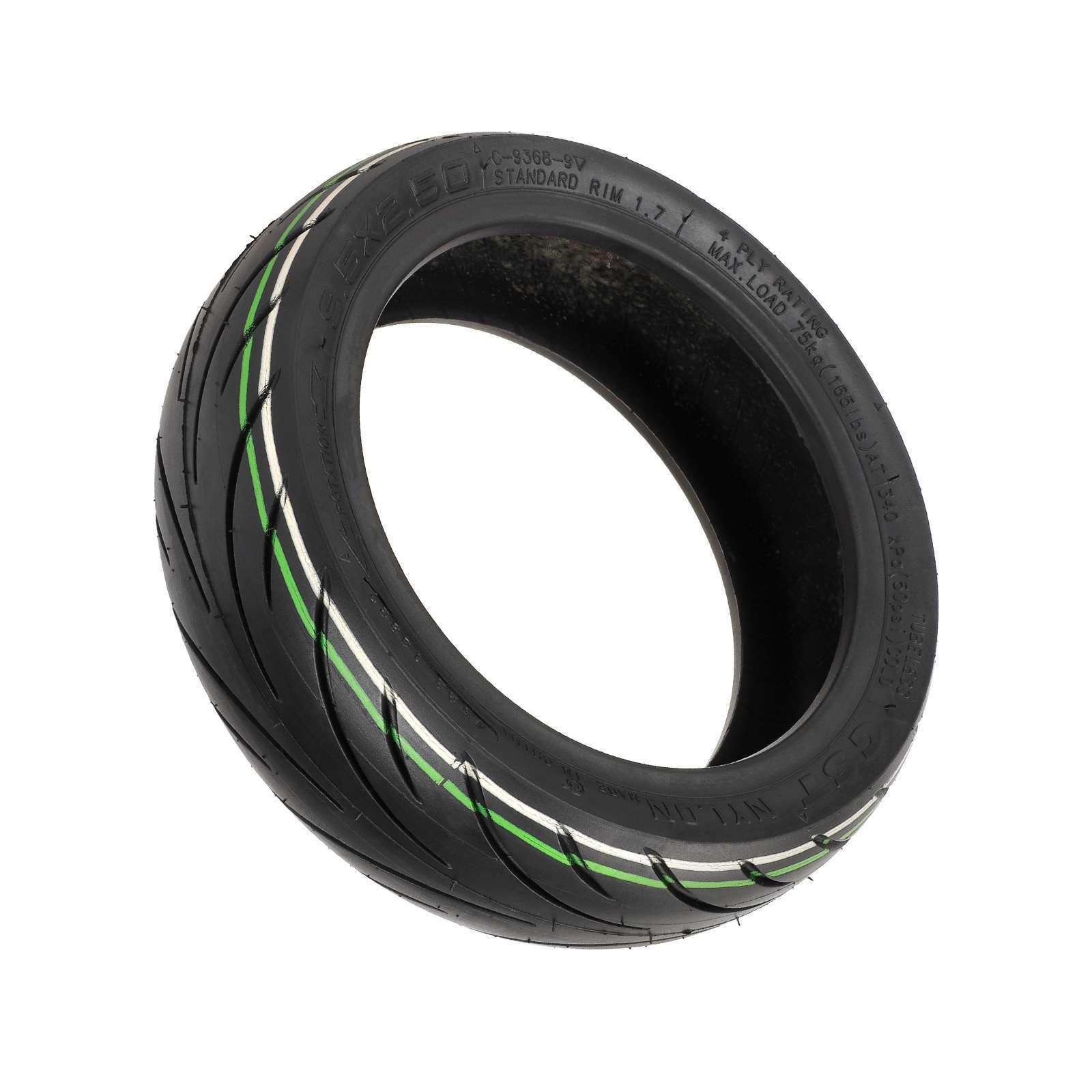 9寸轮胎小牛KQI3电动滑板车9.5*2.5真空胎踏板车蓝白线公路胎配件