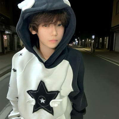 卫衣男款独特设计感帽衫上衣外套