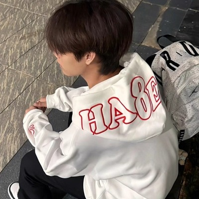 卫衣男款重磅秋冬款百搭上衣帽衫