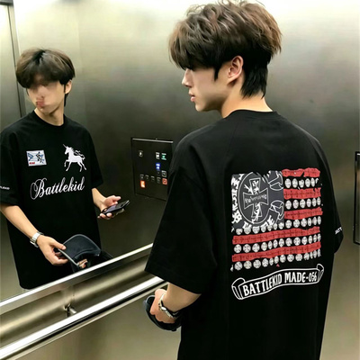 【10w+看过!!】短袖男款重磅刺绣