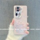 ins风粉色发财福袋适用opporeno11 手机套reno15pro硅胶防摔保护套 13网红爆款 12pro手机壳新款 高级感reno14
