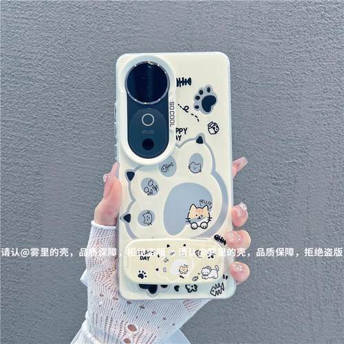 ins风小清新可爱猫爪适用vivos19/s20pro手机壳新款高级感s18/s17网红爆款手机壳s16/s15/12防摔外壳保护套女