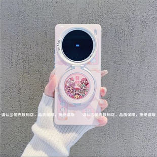 ins风小清新五路财神适用vivox200/x100pro手机壳新款高级感x90/x80网红爆款手机壳x300pro防摔外壳保护套女