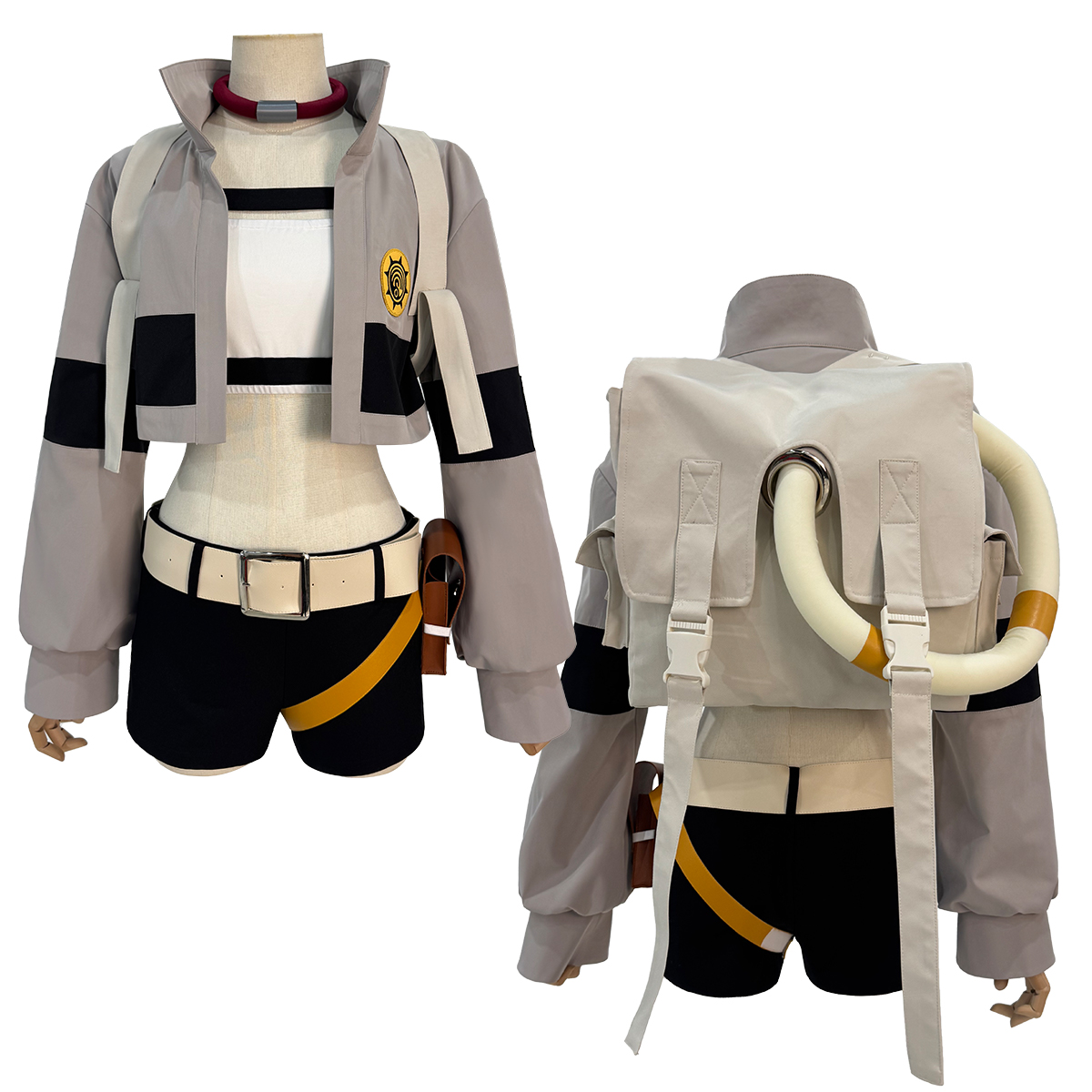 废渊战鬼莉釉COS服道具背包全套