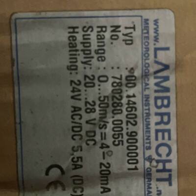 可维修Lambrecht兰博瑞超声波风速仪，型号900.14602